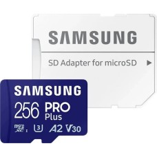 Карта памяти microSDXC UHS-I U3 Samsung Pro PLUS 256 ГБ Карта памяти microSDXC UHS-I U3 Samsung Pro PLUS 256 ГБ
