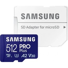 Карта памяти microSDXC UHS-I U3 Samsung Pro PLUS 512 ГБ Карта памяти microSDXC UHS-I U3 Samsung Pro PLUS 512 ГБ