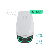 Настенная зарядная станция Pandora Wall-E DUO Business Edition AC 22+22 кВт