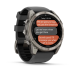 Умные часы Garmin Fenix 8 PRO, 47 мм, AMOLED, Sapphire, Carbon Gray DLC Titanium with Black/Pebble Gray Silicone Band