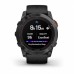 Умные часы FENIX 7X PRO Solar Edition серый корпус и черным ремешком