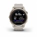 Умные часы FENIX 7S PRO Sapphire Solar золотистый корпус со светло-песочным ремешком