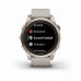Умные часы FENIX 7S PRO Sapphire Solar золотистый корпус со светло-песочным ремешком