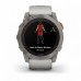 Умные часы FENIX 7X PRO Sapphire Solar Edition Титановый корпус с дымчато-серым оранжевым ремешком