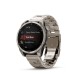 Умные часы Garmin Fenix 8, 47 мм, AMOLED, Sapphire bare Titanium, graphite with titanium band plus graphite silicone band