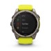 Умные часы Garmin Fenix 8, 51 мм, Solar, Sapphire Titanium with AMP yellow/graphite silicone band