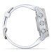 Умные часы Garmin Fenix 8, 43 мм, AMOLED, Silver with White Stone silicone band