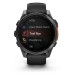 Умные часы Garmin Fenix 8, 47 мм, AMOLED, Slate Gray with black silicone band