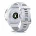 Умные часы FORERUNNER 965 белые, титановый безель, с белым ремешком