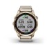 Умные часы Garmin FENIX 7S Sapphire Solar титановый кремовый с нейлоновым ремешком