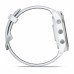 Умные часы FORERUNNER 965 белые, титановый безель, с белым ремешком