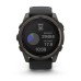 Умные часы Garmin Fenix 8, 51 мм, Solar, Sapphire Carbon Gray DLC Titanium with Black/Pebble Gray Silicone