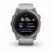 Умные часы Garmin FENIX 7X PRO Sapphire Solar Edition Титановый корпус с дымчато-серым оранжевым ремешком