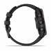 Умные часы Garmin EPIX PRO (Gen 2) Sapphire Edition 47 мм, титановый, угольно-серый DLC, черный ремешок