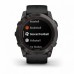 Умные часы Garmin FENIX 7X PRO Sapphire Solar Edition Титановый угольно-серый корпус с DLC-покрытием и черным ремешком