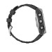 Умные часы Garmin Fenix E, 47 мм, AMOLED, stainless steel with a black silicone band