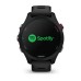 Умные часы Garmin FORERUNNER 255S Music с черным ремешком