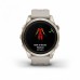 Умные часы Garmin EPIX PRO (Gen 2) Sapphire Edition 42 мм, золотистый корпус со светло-песочным ремешком