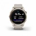 Умные часы Garmin EPIX PRO (Gen 2) Sapphire Edition 42 мм, золотистый корпус со светло-песочным ремешком