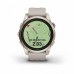 Умные часы Garmin EPIX PRO (Gen 2) Sapphire Edition 42 мм, золотистый корпус со светло-песочным ремешком