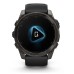Умные часы Garmin Fenix 8, 51 мм, AMOLED, Sapphire Carbon Gray DLC Titanium with Black/Pebble Gray Silicone band