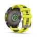 Умные часы Garmin Fenix 8, 47 мм, Solar, Sapphire titanium with an amp yellow/graphite silicone band