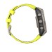 Умные часы Garmin Fenix 8, 47 мм, Solar, Sapphire titanium with an amp yellow/graphite silicone band