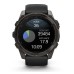 Умные часы Garmin Fenix 8, 51 мм, AMOLED, Sapphire Carbon Gray DLC Titanium with Black/Pebble Gray Silicone band