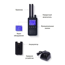 Всенаправленный детектор дронов и БПЛА "Колибри" (аналог Булат v3, Asel)