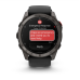 Умные часы Garmin Fenix 8 PRO, 51 мм, AMOLED, Sapphire, Carbon Gray DLC Titanium with Black/Pebble Gray Silicone Band