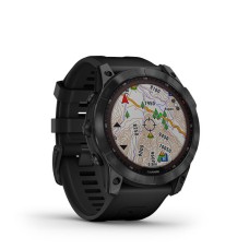 Умные часы Garmin Fenix 7X Sapphire Solar TITAN BLACK DLC Умные часы Garmin Fenix 7X Sapphire Solar TITAN BLACK DLC