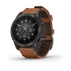 Умные часы Garmin Epix Gen 2 sapphire Sapphire Черный и Коричневым кожаным ремешком Умные часы Garmin Epix Gen 2 sapphire Sapphire Черный и Коричневым кожаным ремешком