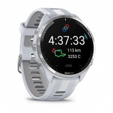 Умные часы FORERUNNER 965 белые, титановый безель, с белым ремешком Умные часы FORERUNNER 965 белые, титановый безель, с белым ремешком