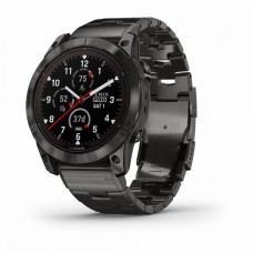 Умные часы Garmin FENIX 7X PRO Sapphire Solar Edition Титановый угольно-серый корпус с DLC-покрытием и титановым браслетом Умные часы Garmin FENIX 7X PRO Sapphire Solar Edition Титановый угольно-серый корпус с DLC-покрытием и титановым браслетом