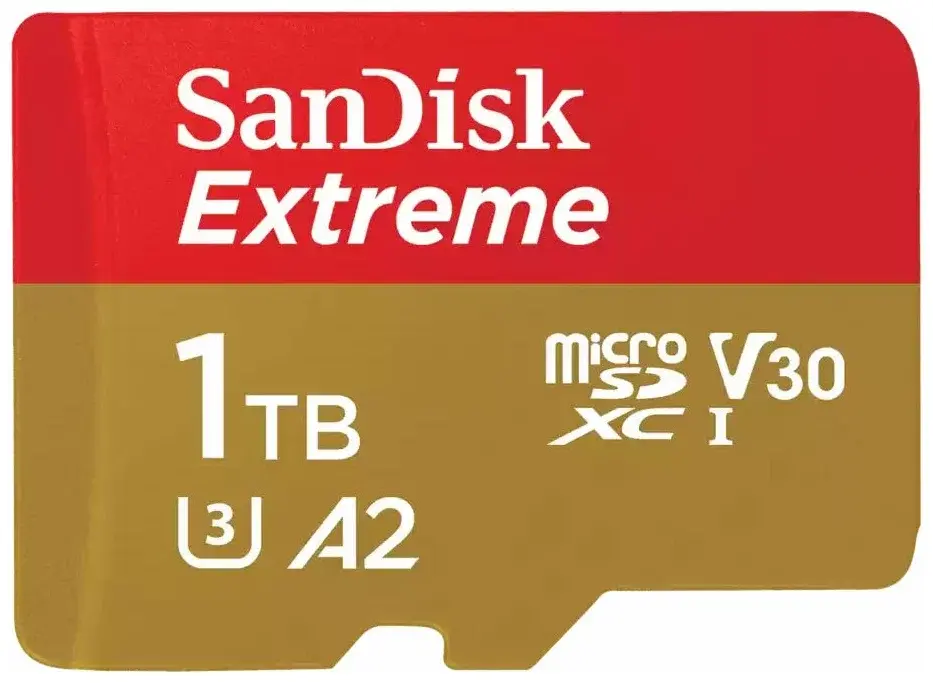 Карта памяти SanDisk 1Tb Extreme Micro Secure Digital XC Class 10 UHS-I Карта памяти SanDisk 1Tb Extreme Micro Secure Digital XC Class 10 UHS-I