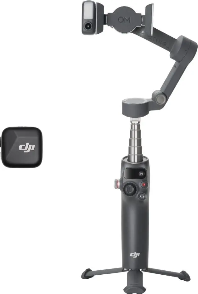 Стабилизатор DJI Osmo Mobile 8 Vlog Combo (DJI Mic Mini Transmitter Infinity Black)